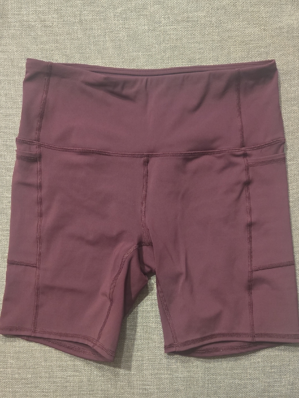 RBX Women's High-Waist Bike Shorts in Plum